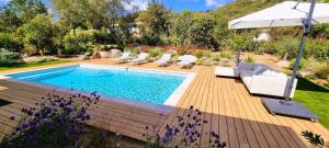 Villa Alba, 8 pers, piscine chauffée, 5 minutes plage