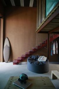 Double Room with Balcony and Sea View room in Noah Surf House Portugal