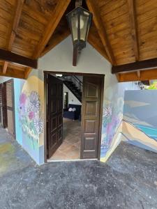 La orilla casa de mar