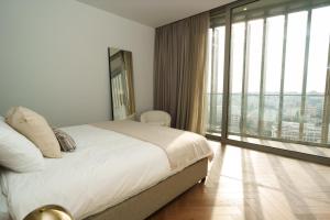 WealthyStays 2BR Flat, Gym, 11th Floor, Nicosia City Center