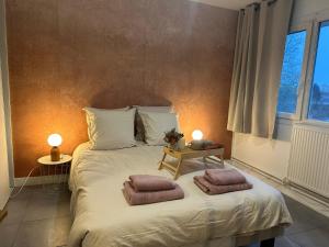 Appartements LeRelaisdOdile - Studio Cosy - Proche Metro - Parking Gratuit - Mons-en-Baroeul : photos des chambres