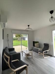 Maisons de vacances La Beroline, maison avec jacuzzi pres de Honfleur : photos des chambres