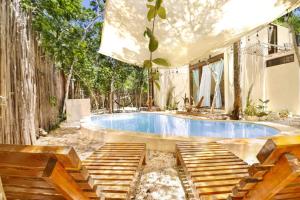 Loft Cabins in Cenotes Natural Park Tulum