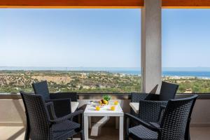 Villa Chrisa Seaview in Piskopiano - Private Pool