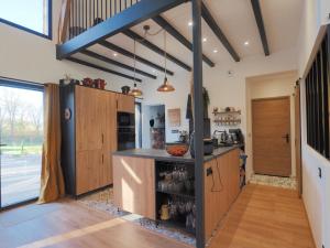 Maisons de vacances Maison typique du Perigord, sechoir a tabac avec piscine chauffee : photos des chambres