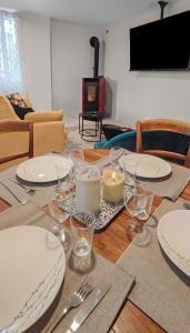 Maison plein pied proche de Paris, Parking privé, Terrasse privée, 2 chambres, capacité 6 personnes