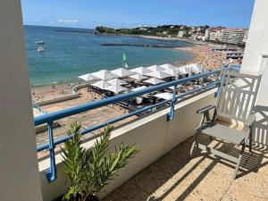 Appartements Saint Jean de Luz, APPT 2 pieces equipe pour 4 pers, terrasse, vue ocean : photos des chambres
