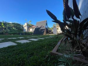 Cabana da reserva com jacuzzi