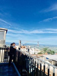 Terraço com linda vista no centro de São Thomé