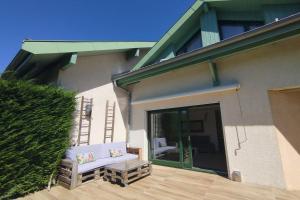 Maisons de vacances Pretty terraced house with garden level and garage : photos des chambres