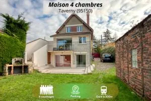 Grande maison lumineuse avec parking & proche gare - Bessancourt