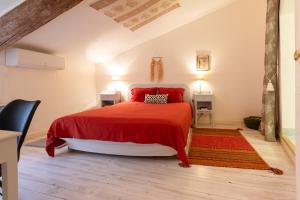 Maisons de vacances Le Segarius superbe maison medievale Internet WiFi gratuit Climatisation Jardin : photos des chambres