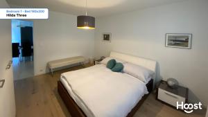 H3 with 3,5 rooms, 2 BR, livingroom and big kitchen, modern and central