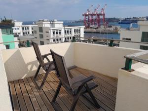 Apartamento sobre o Rio