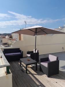 Apartamento sobre o Rio