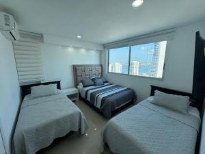 Apto Luxury cartagena 2401 Palmetto1 Frente al Mar