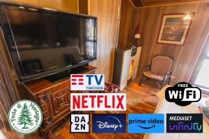POSTO DI MONTAGNA - elegante appartamento di 3 camere nella quiete della natura, arredato in vero stile casa di montagna, FREE WiFi - Netflix, Disney, Dazn, Prime Video, Infinity