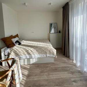 Pajūrio apartamentai su didele terasa