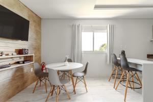 Apart 08 Campeche - Recanto com vista para o mar - 50m da praia -