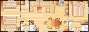 Campings Bungalow Hermes : photos des chambres