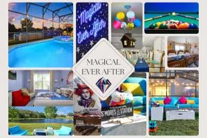MagicalEverAfter Sleep17 HTD Pool Game Rm LakeView - Johnson