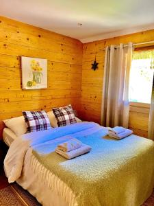 Chalets Charming family Chalet for 8 people, with private Hot Tub : photos des chambres
