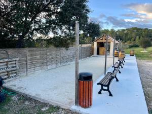 terrain avec Mobil-Home