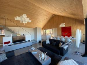 Villas Elegant chalet contemporain - sauna - piscine -10p : photos des chambres