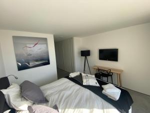 Villas Elegant chalet contemporain - sauna - piscine -10p : photos des chambres