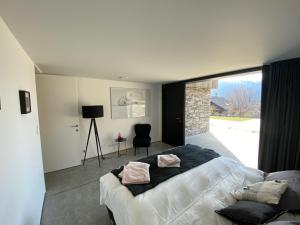 Villas Elegant chalet contemporain - sauna - piscine -10p : photos des chambres