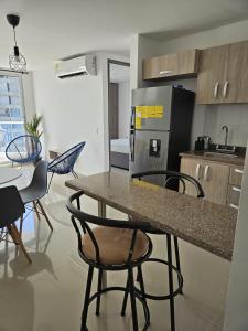 Apartamento Edif Aragoa, Rodadero sur, santa Marta