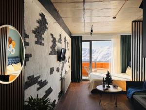 Twins apartment delux 2, new gudauri