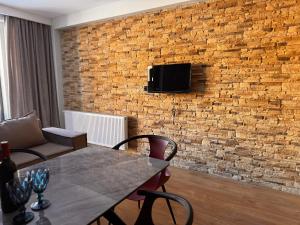 Luxury apartment with bedroom, new gudauri