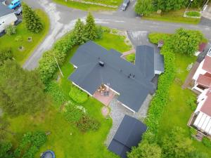 Villa Santas backyard