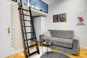 Appartements 214 Suite Vuitton - Superb Apartment in Paris : photos des chambres