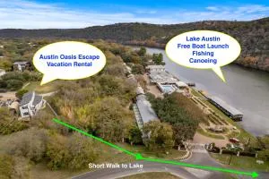 Austin Oasis Escape Walk to Lake and Near Boat Launch - Bee Cave
