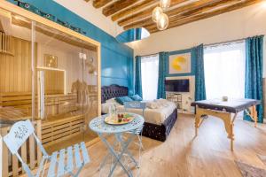 Suite bien être - jacuzzi et sauna love room