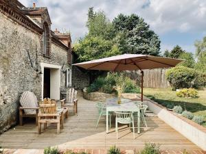 Maison campagne piscine 1hParis 25m Fontainebleau