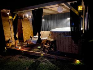 Maisons de vacances Gite Les Mariniers - 3 etoiles - Bain nordique en option : photos des chambres