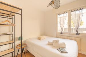 Appartements T2 a Ambilly avec Terrasse, Tram 17, Geneve : photos des chambres