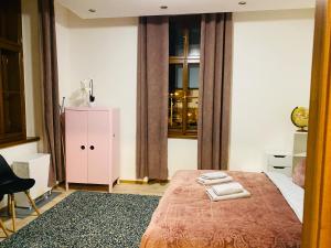 Moderní apartmán u Velkého náměstí 1, Wi-Fi a Netflix zdarma, koupelna s vanou