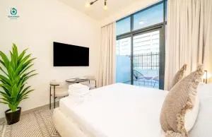 Blue Breeze - Stylish Studio with Extra-large Terrace and Views - Nadd Shubayḩ