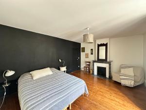 Maisons de vacances Maison familiale-jardin-50m du Loing-tout a pieds : photos des chambres