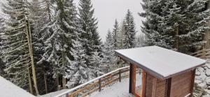 Chalet Alpl - Ferienwohnung Waldblick mit Sauna, Kamin & Whirlwanne