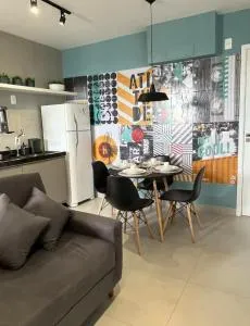 Studio moderno e aconchegante - Itaporã