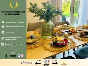 Villa Cosy proche Disney et Paris - Нуазьєль