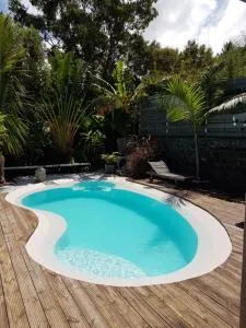 Belle maison dans l'ouest de la Réunion avec terrasse et piscine - Grand Fond