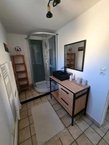 Maisons de vacances Grand gite avec jacuzzi a La Turballe : photos des chambres