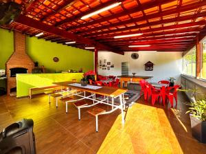 Chacara Iracema com lazer completo e Wi-Fi