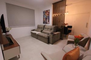 Apto32-Encantador -2 quartos- em Santos-SP com ar condicionado